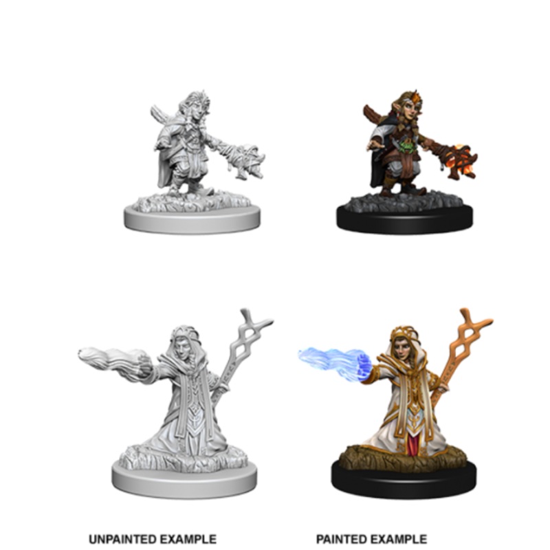 D&D Unpainted Mini – Female Gnome Wizard 73383