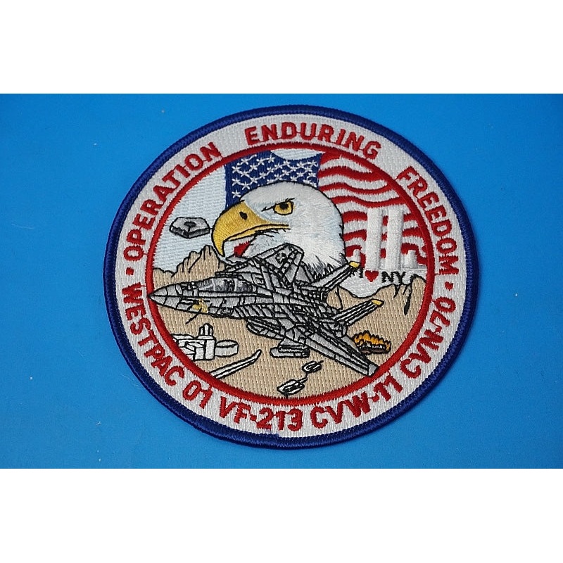 Patch USN WESTPAC 200 CVW-11 CVN-70 without hook and loop