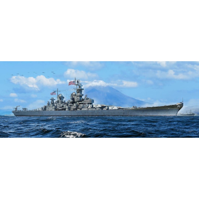 USS Missouri BB-63 1/700 #06748 by Trumpeter