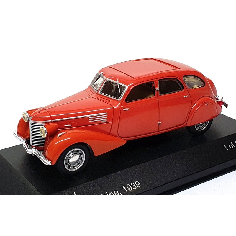 Whitebox 1/43 Scale Diecast WB100 – 1939 Berliet 11CV Dauphine – Dk. Orange