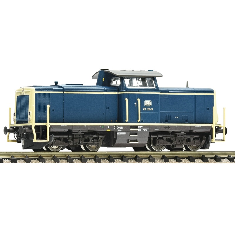 DCC + Sound Diesel locomotive 211 319-9 DB Ep.IV