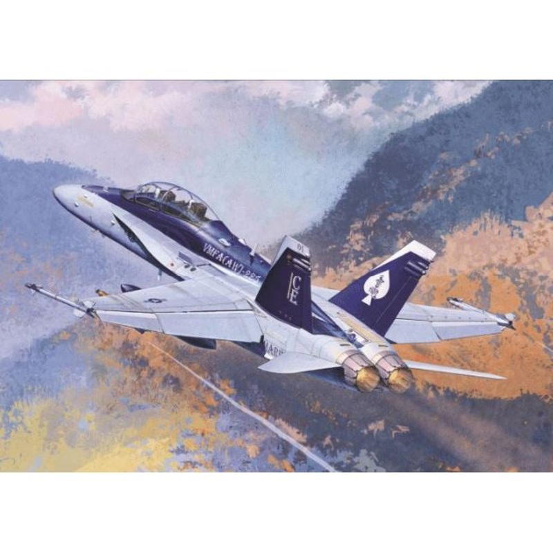 F/A-18D Hornet U.S. Marine Corps 1/72 #12422 by Academy