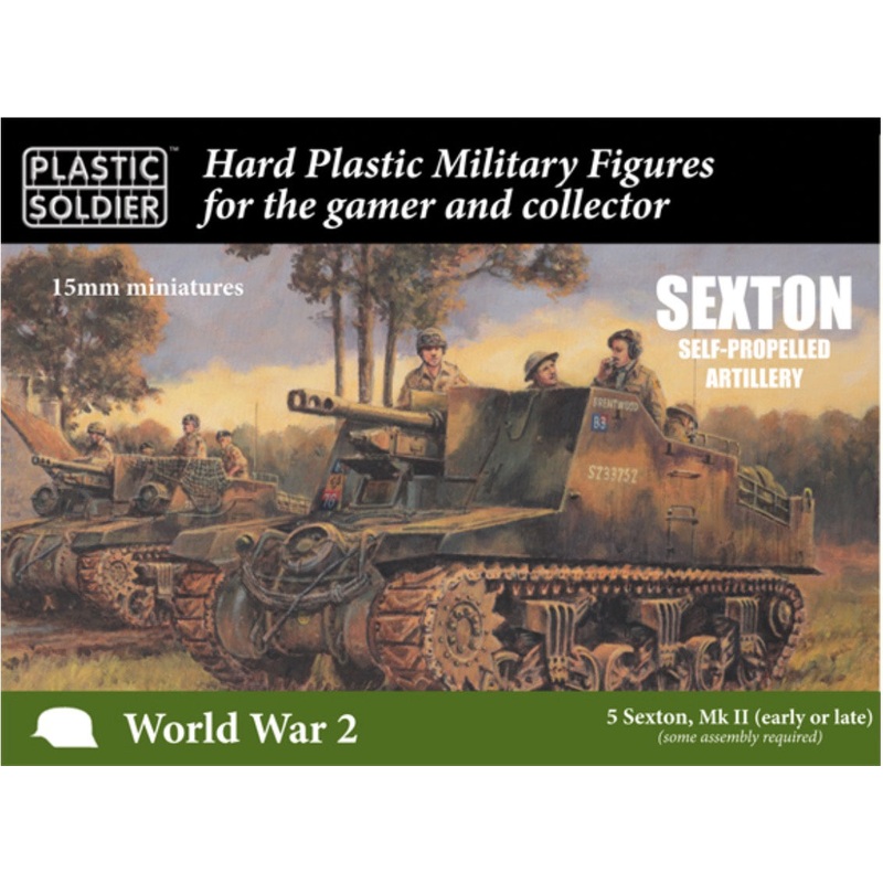 Sexton Self-Propelled Artillery by Plastic Soldier
