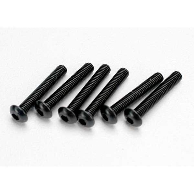 Traxxas Button Head Screws 3x18mm (6 pcs) – TRA2583