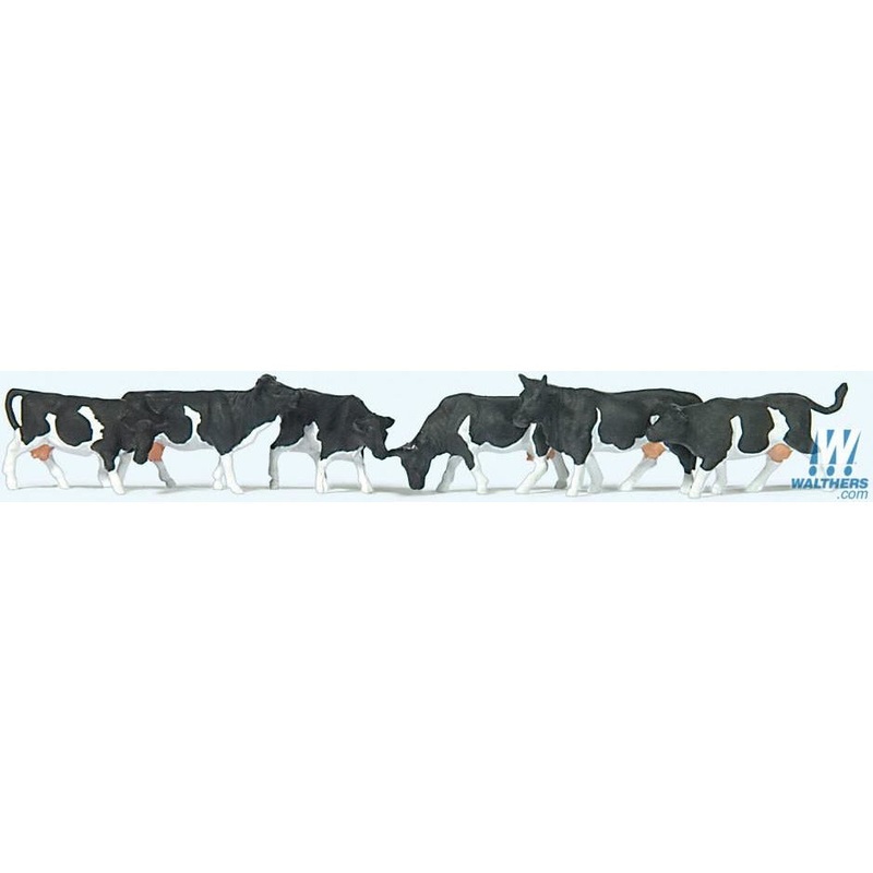 Cows, Black Markings N Scale