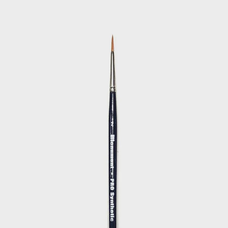 Monument Hobbies Brush Pro Synthetics – 2 Round Paint Brush