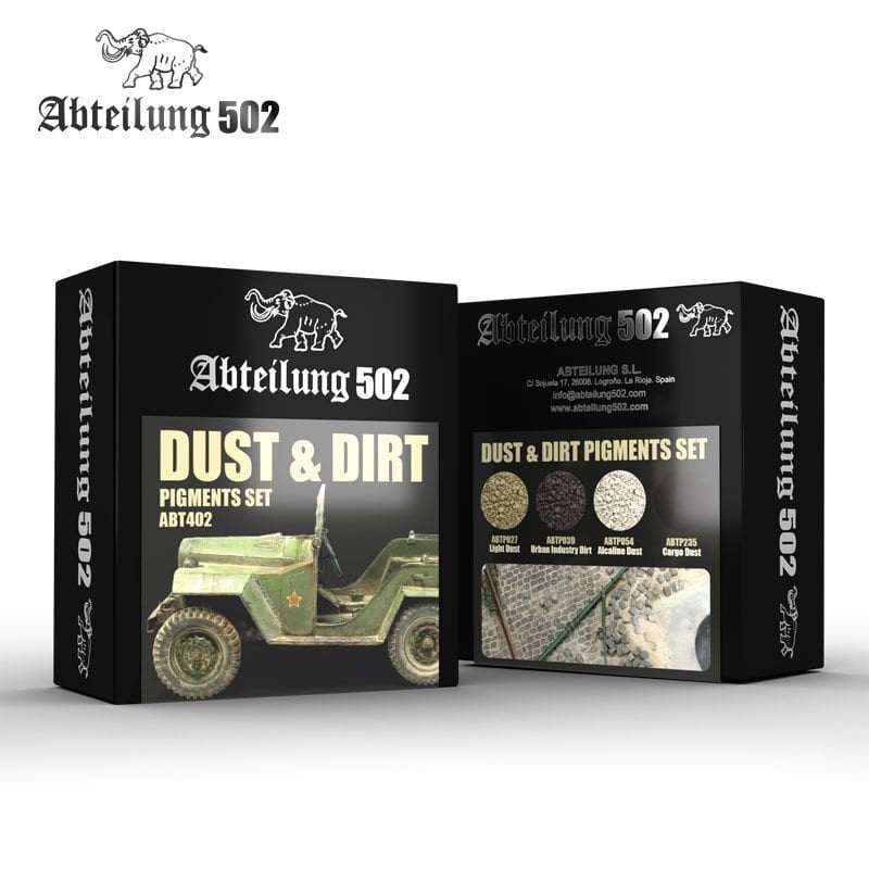 Abteilung502 Pigments Set Dust and Dirt – ABT402