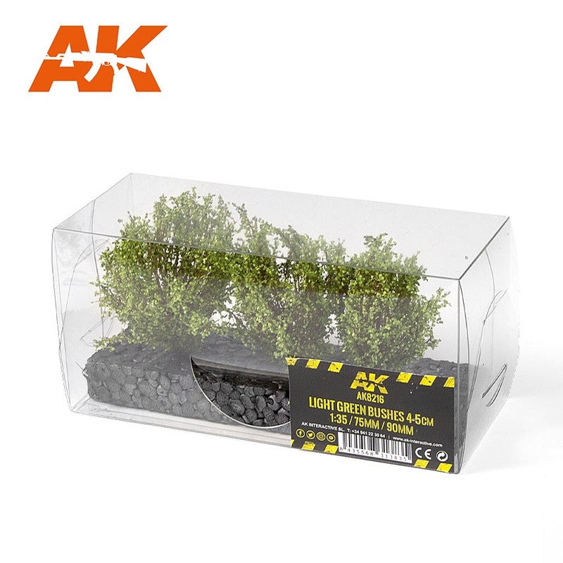 AK Interactive Bushes 4-6 cm – Assorted