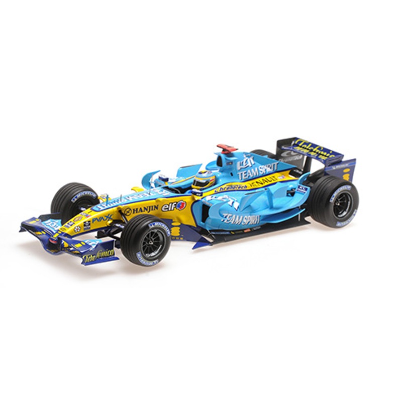 [ Back-order ] MINICHAMPS 117061801 1:18 Renault R26 F Alonso Brazilian GP 2006 World Cup model car