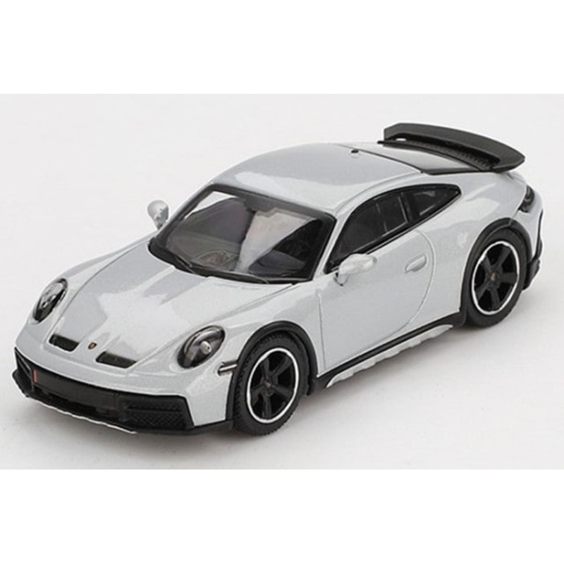 [ Back-order ] TSM MINI-GT MGT00891-R 1:64 Porsche 911 Dakar Ice Grey Metallic RHD model car