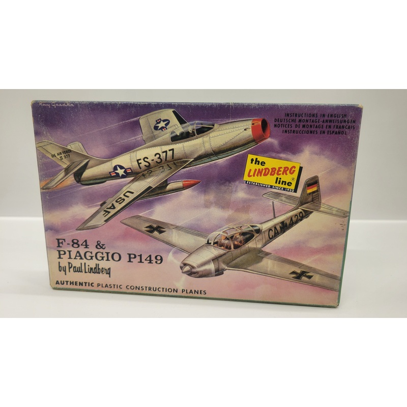 (Pre Owned) F-84 & Piaggio P149  box scale #431:39