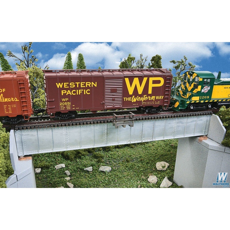70′ Single-Track Deck Girder Bridge [HO]