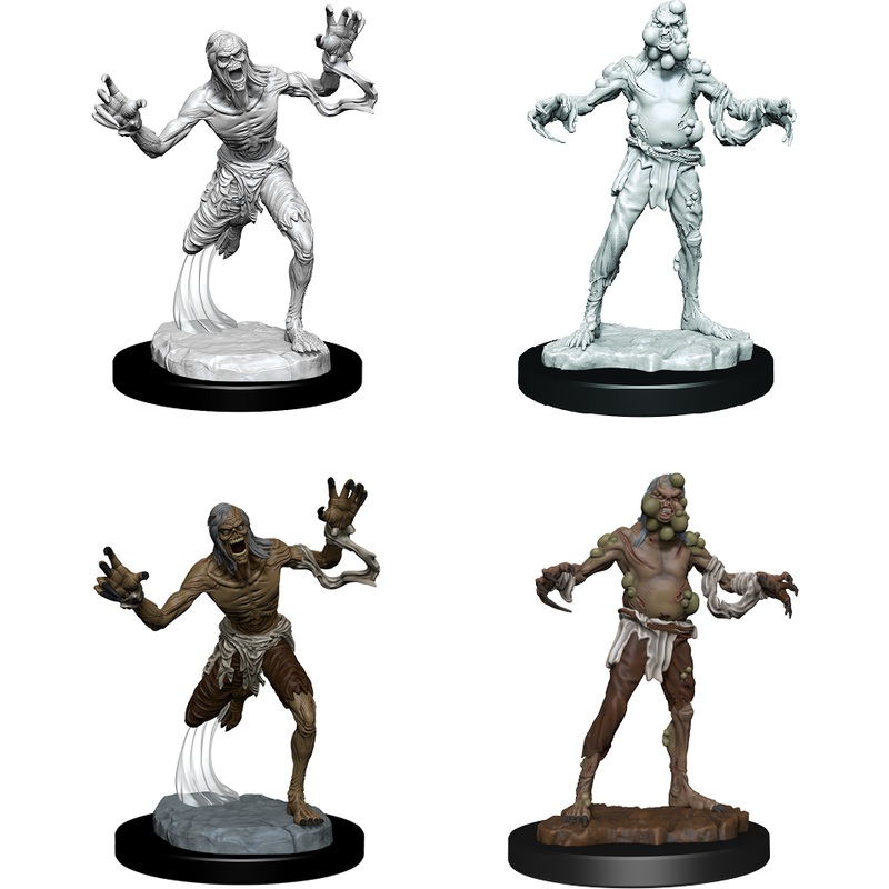 Critical Role Unpainted Mini – Husk Zombies 90376