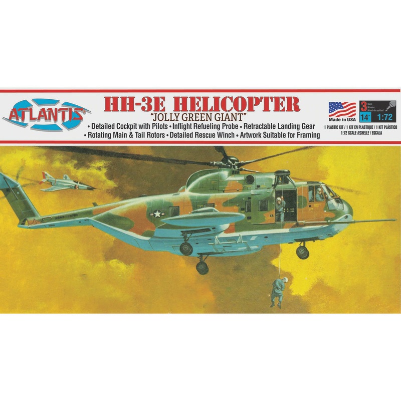 HH-3E Jolly Green Giant 1/72 #A505 by Atlantis