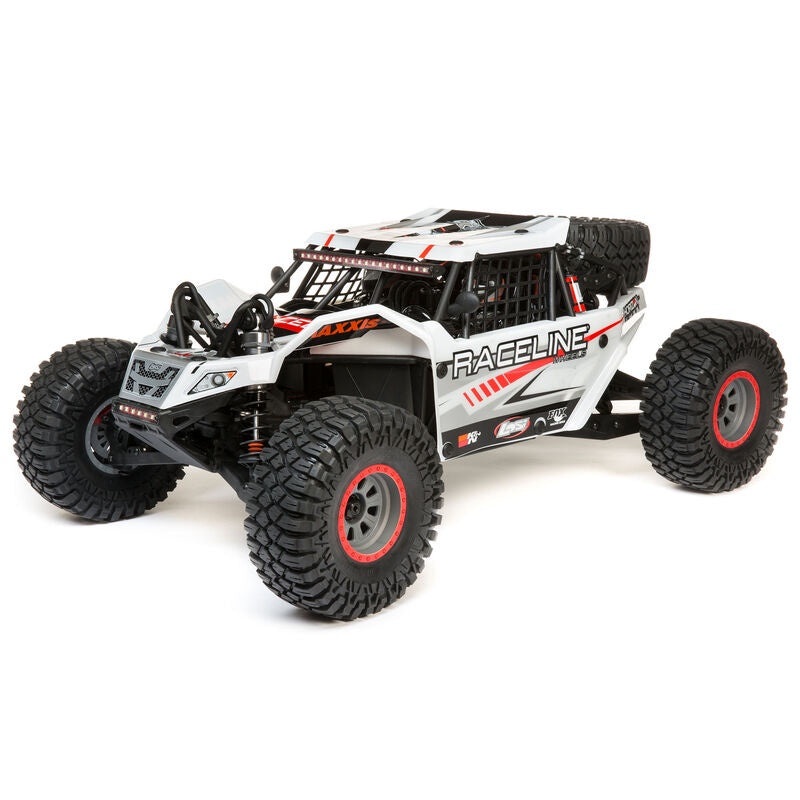 Losi 1/6 4WD Rock Racer RTR Brushless Super Rock Rey – White LOS05016V2T1