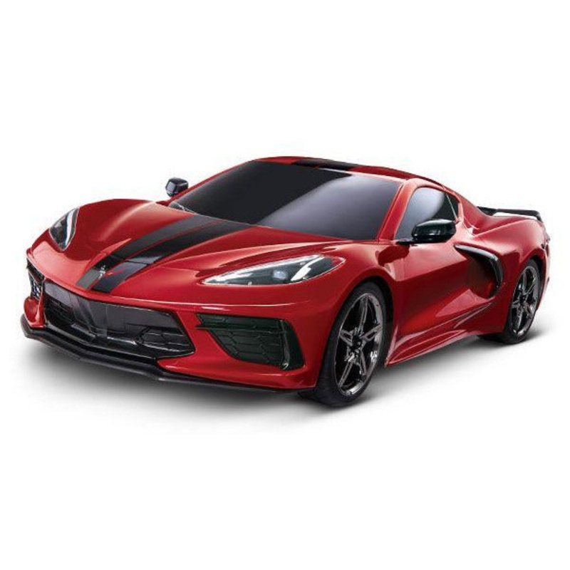 Traxxas Chevrolet Corvette Stingray: 1/10 AWD 4-Tec 3.0 Supercar – Red