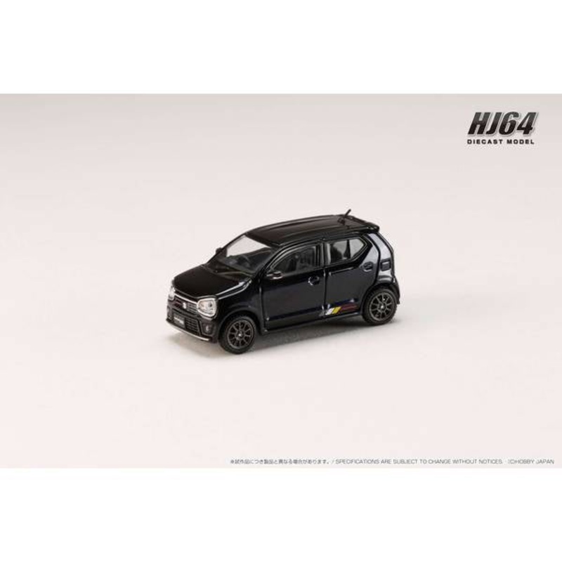 [ Back-order ] Hobby Japan HJ641070ABK 1:64 SUZUKI ALTO WORKS HA36S Bluish Black Pearl 3 Diecast model car