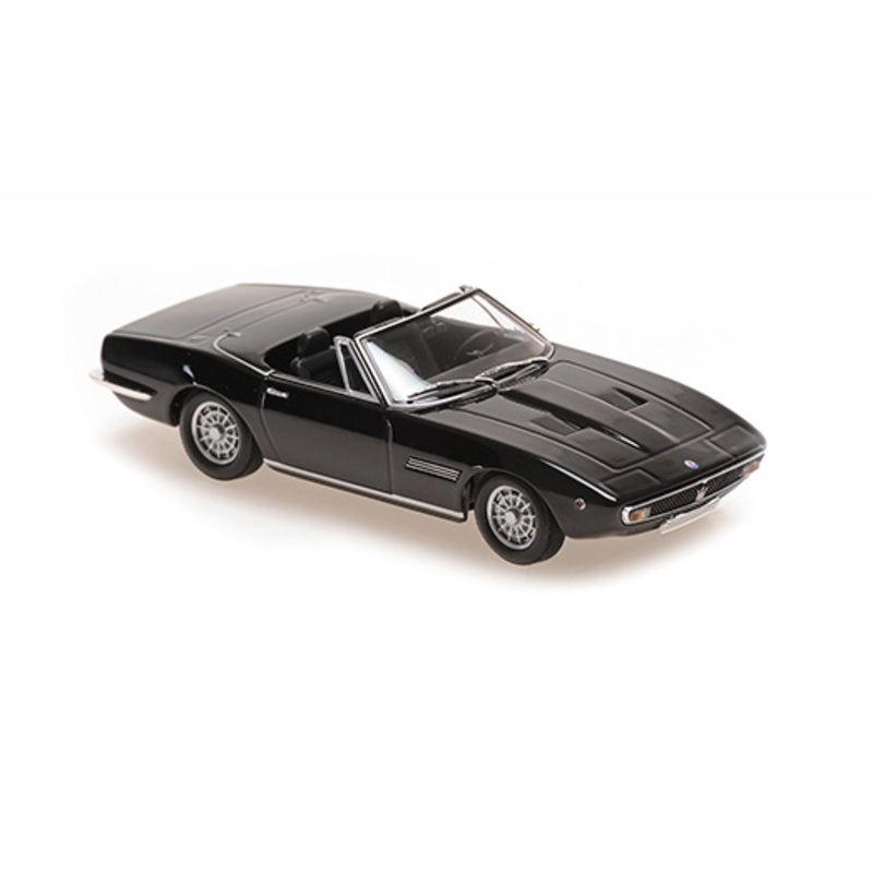 [ Back-order ] MINICHAMPS 940123331 1:43 Maserati Ghibli Spider 1969 Black model car