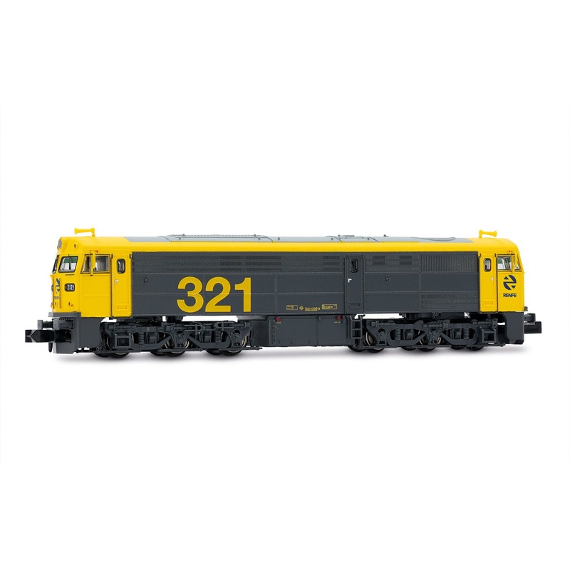 DCC + Sound Diesel locomotive 321-025 Snowplow Renfe Ep.V