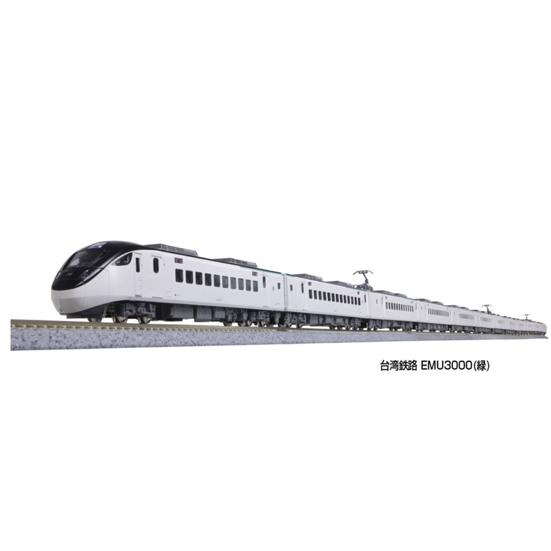 10-1793 KATO  Taiwan Railway EMU3000 (Green) 6-car expansion set