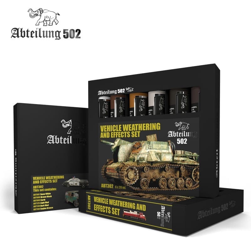 Abteilung502 Weathering and Effects Set Vehicle – ABT302