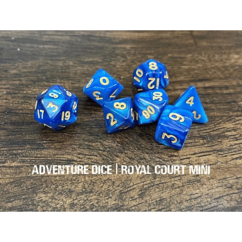 Adventure Dice 7-Die Set Mini – Assorted $9.99