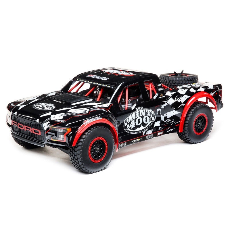 Losi 1/10 4WD Short Course Truck RTR Brushless Mint 400 Ford Raptor Baja Rey LE – LOS03042