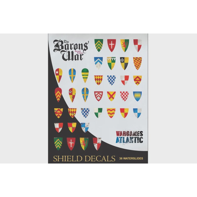 WGA Barons’ War Shield Decals (01) – WAAWS001