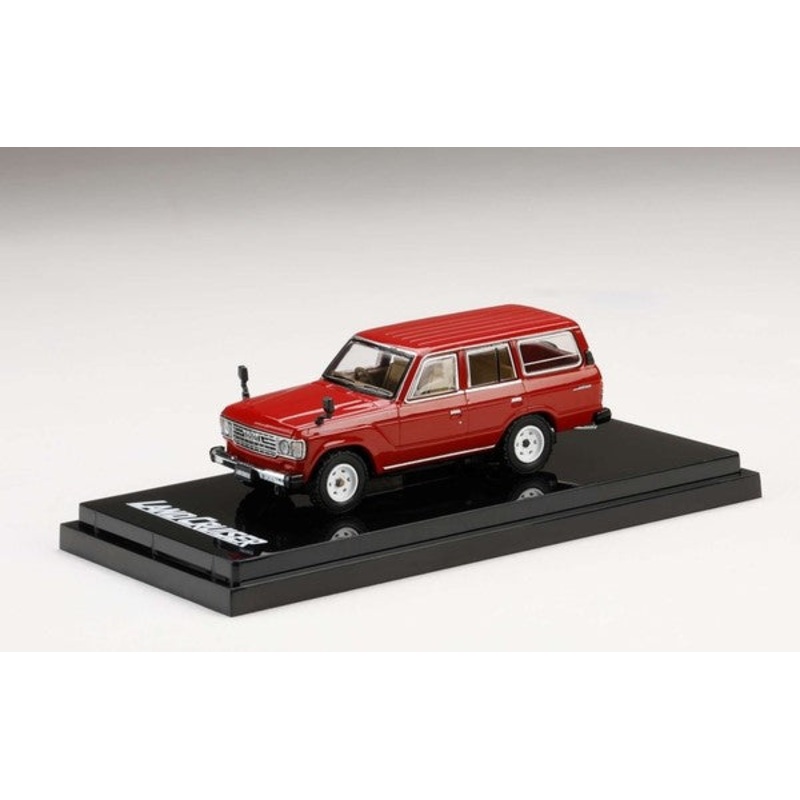 [ Back-order ] Hobby Japan HJ643039AR 1:64 Toyota LANDCRUISER 60 GX 1981 FREE BORN RED (309) Diecast model car