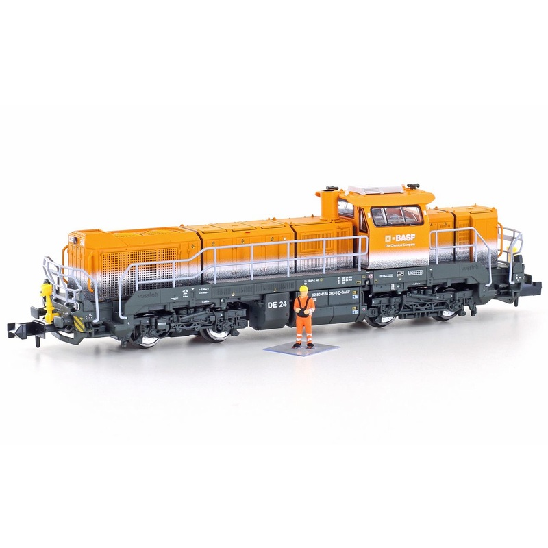 DCC + Sound diesel locomotive Vossloh DE18 BASF Ep.VI