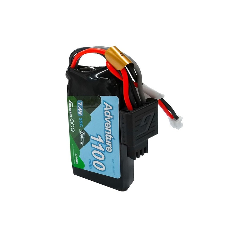 Gens Ace G-Tech Adventure 1100mAh 2S1P 7.4V 35C Lipo w/JST-PHR – GEA112S35JGT