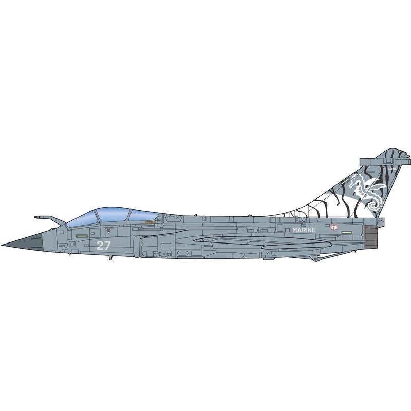 MN Rafale M ‘Tiger Meet 2014’ 1/72 by Platz x Italeri