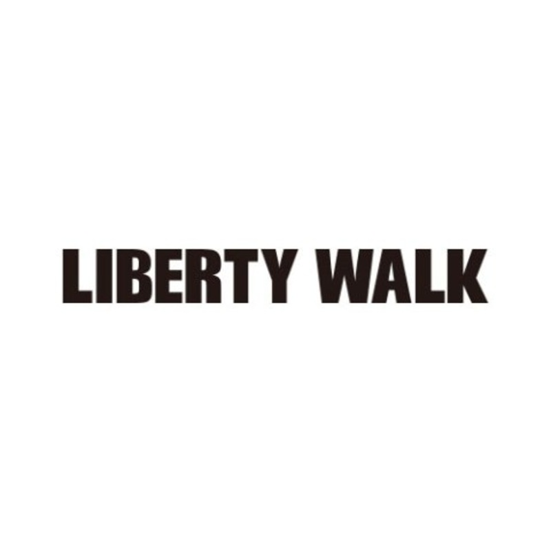 ST97-BK LB WORKS LIBERTY WALK LBWK Sticker Black
