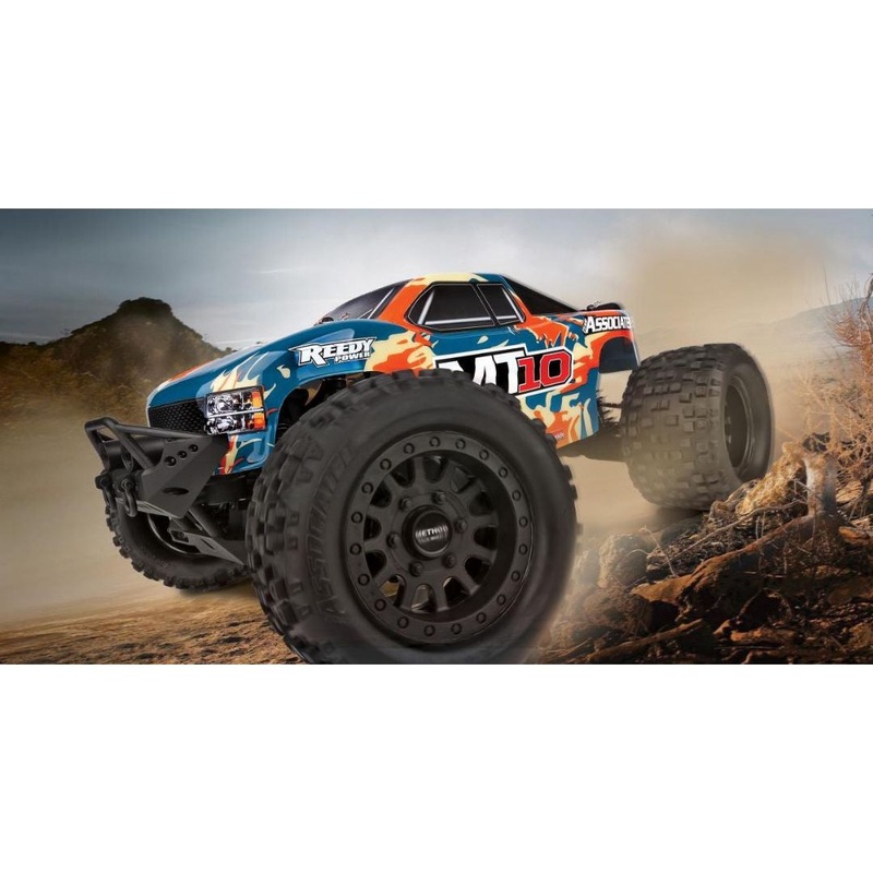 Team Associated 1/10 4WD Monster Truck RTR Brushed MT10 Rival – Combo ASC20517C