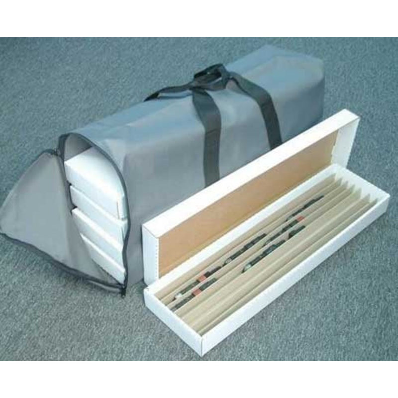 A Line Product Low-Side Containers Set – Includes: Case, Five Containers – Hobby Tote #19262