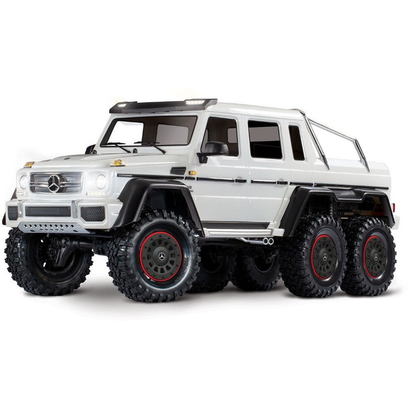 Traxxas 1/10 6WD Crawler RTR TRX-6 Mercesdes-Benz G 63 AMG – White TRA88096-4WHITE