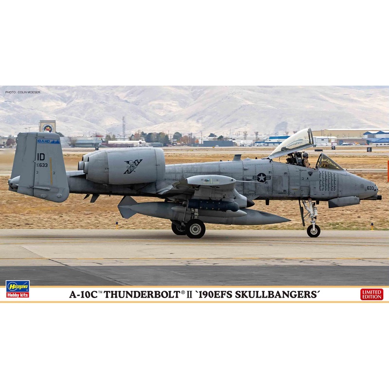 A-10C Thunderbolt II 190EFS SKULLBANGERS 1/72 #02451 by Hasegawa