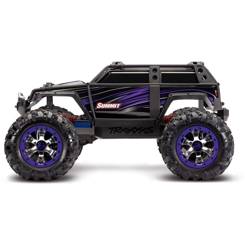 Traxxas 1/10 4WD Monster Truck RTR Summit w/ TQi – Purple TRA56076-4PURPLE
