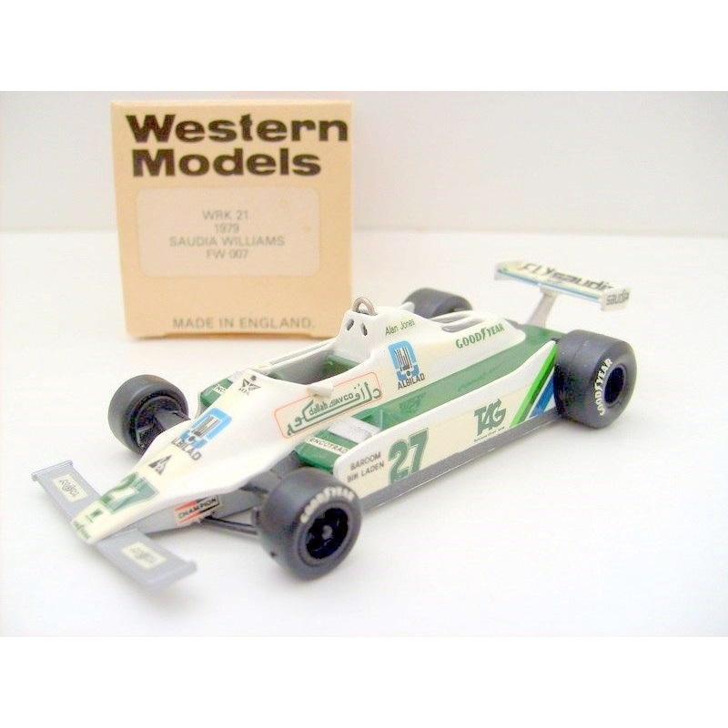 WESTERN MODELS 1/43 WRK 21 1979 SAUDIA WILLIAMS FW007