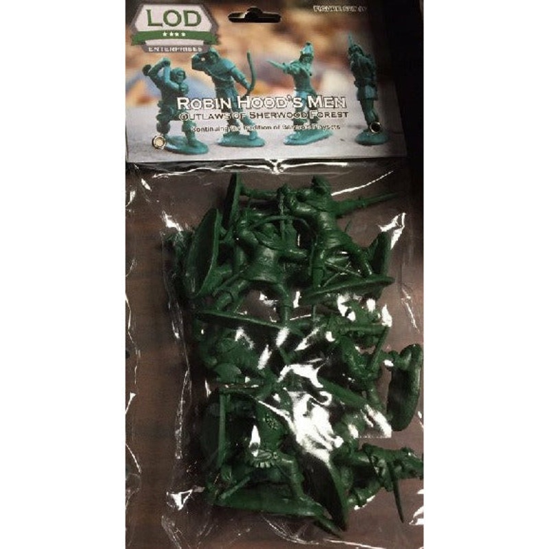 1/32 Robin Hood’s Men of Sherwood Forest Playset (16) (Bagged)