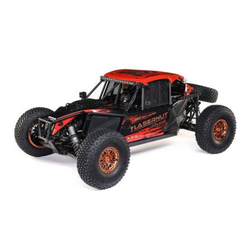 Losi 8IGHT-X Super Lasernut 4WD Brushless 1/6 RTR Electric Rock Racer Buggy w/DX3 2.4GHz Radio & Smart ESC – LOS04019