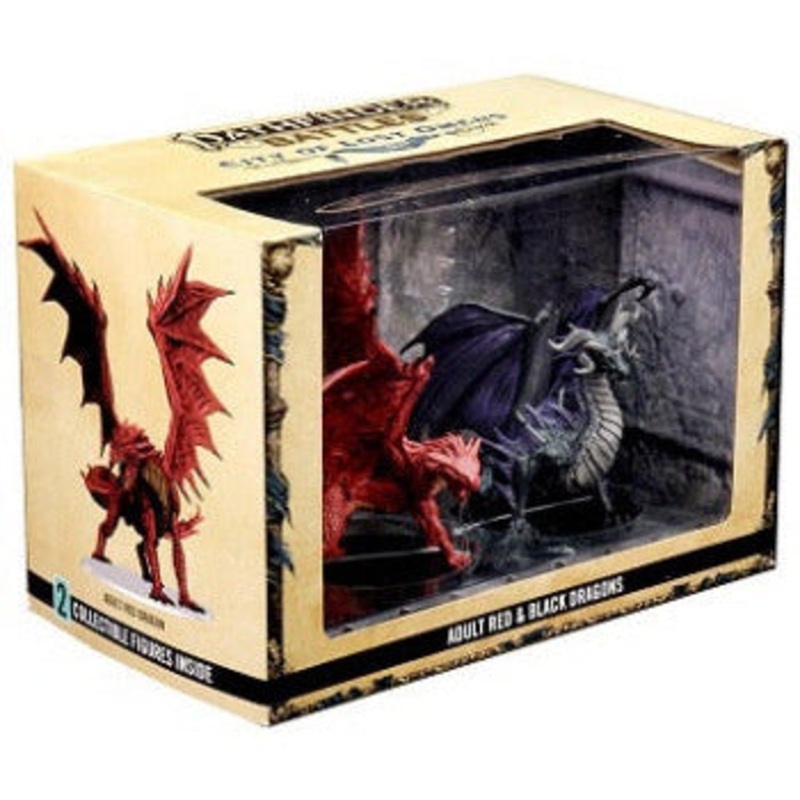 Pathfinder Battles: City Of Lost Omens Red/Black Dragon 97502