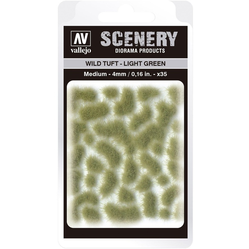 Vallejo Wild Tuft Light Green – Medium SC407