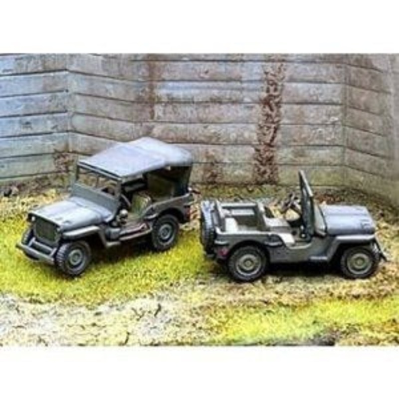 Willys Jeep 1/4ton 4×4 1/72 #7506 by Italeri