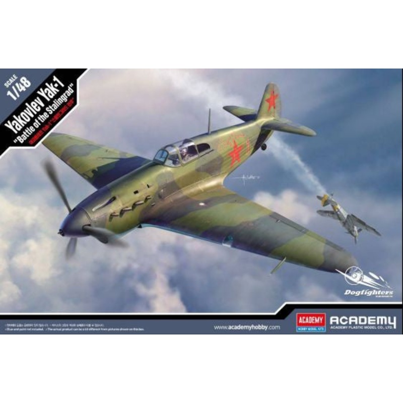 Yakovlev Yak-1 Battle of the Stalin 1/48 #12343 by Academy