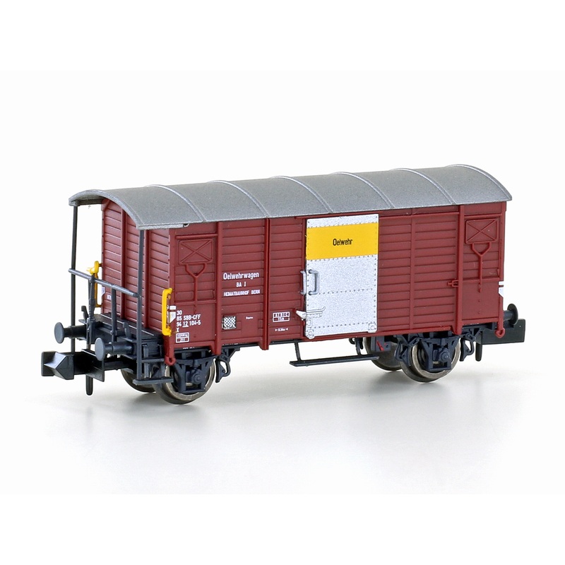 Covered freight car K2 SBB oil rescue unit Ep.IV