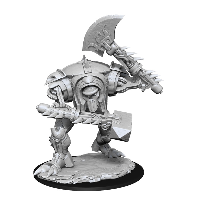 D&D Unpainted Mini – Warforged Titan 90324