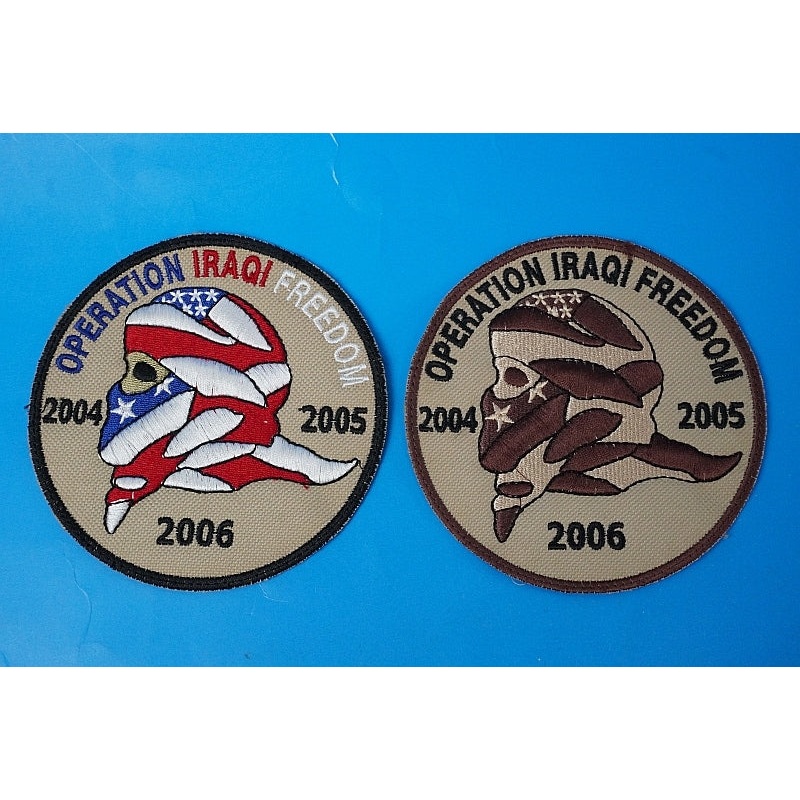 Patch USN Operation Iraqi Freedom 2004 2005 2006 2Set without hook and loop
