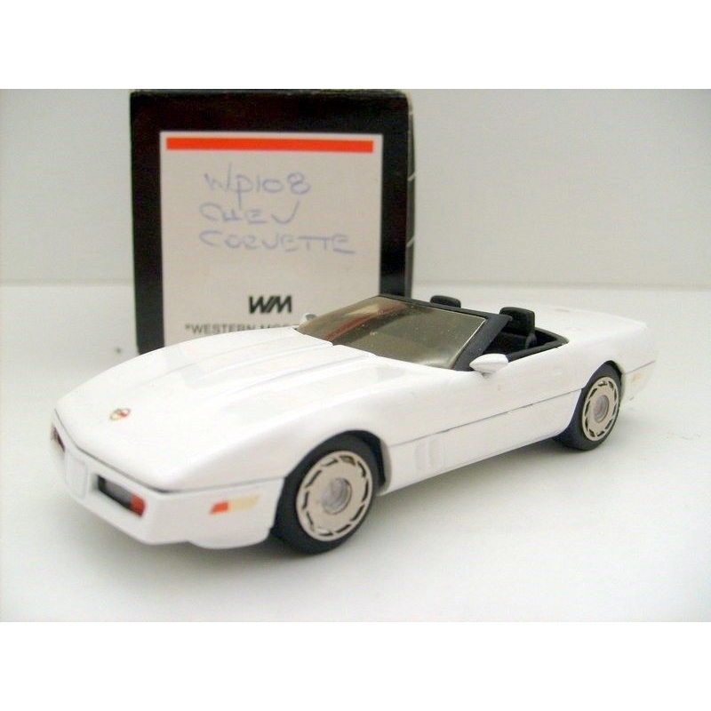 WESTERN MODELS 1/43 WP 108X 1983 CHEVROLET CORVETTE WHT