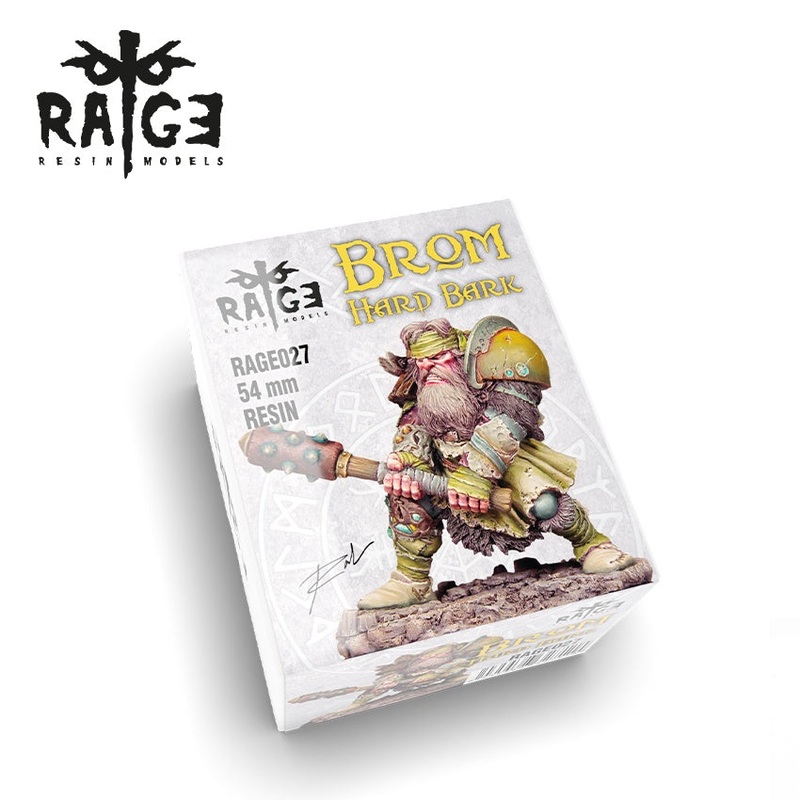 Rage Resin Models – Brom, Hard Bark (54mm) AK-RAGE027